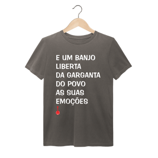 Nome do produto Camiseta Um Banjo Liberta - Estonada