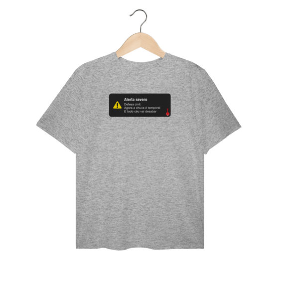 Camiseta Plus Size Defesa Civil - Temporal
