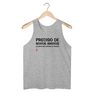 Nome do produto Regata Meus Amigos Não Gostam de Pagode