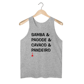Nome do produto Regata Samba e Pagode e Cavaco e Pandeiro