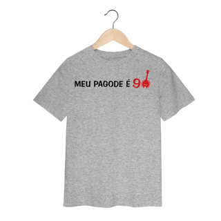 Nome do produto Camiseta Infantil Meu Pagode é 90