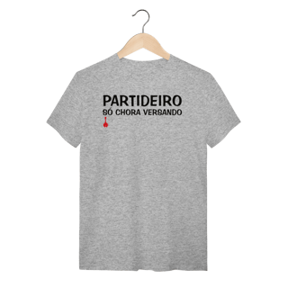 Nome do produto Camiseta Partideiro Só Chora Versando