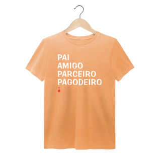 Nome do produto Camiseta Pai, Amigo, Parceiro e Pagodeiro - Estonada