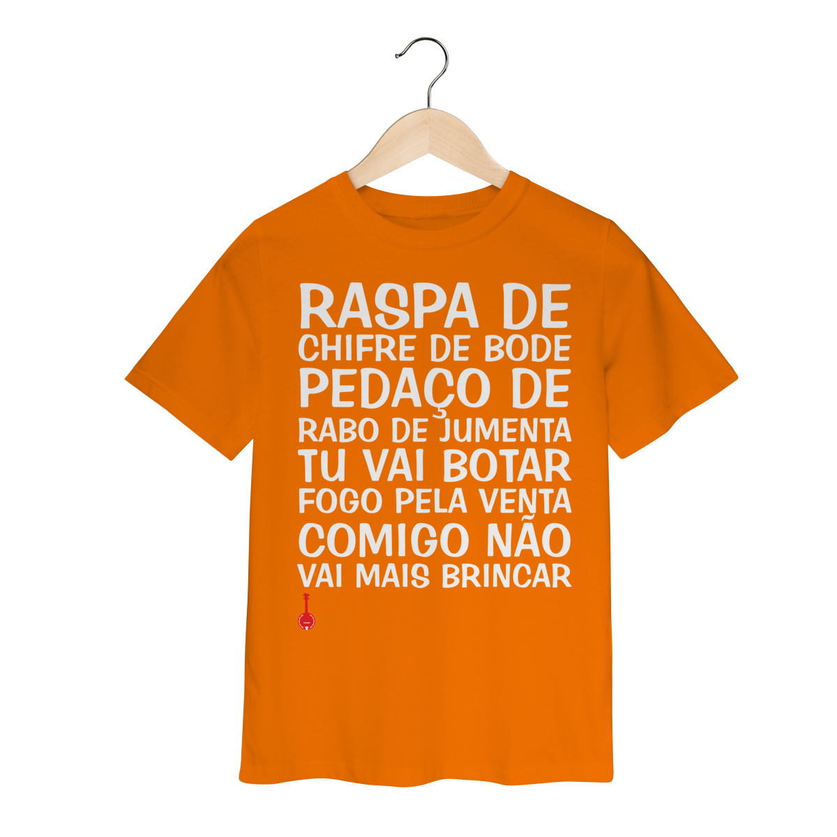 Nome do produto: Camiseta Infantil Raspa de Chifre de Bode