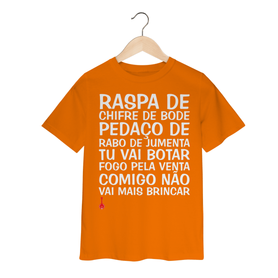 Camiseta Infantil Raspa de Chifre de Bode