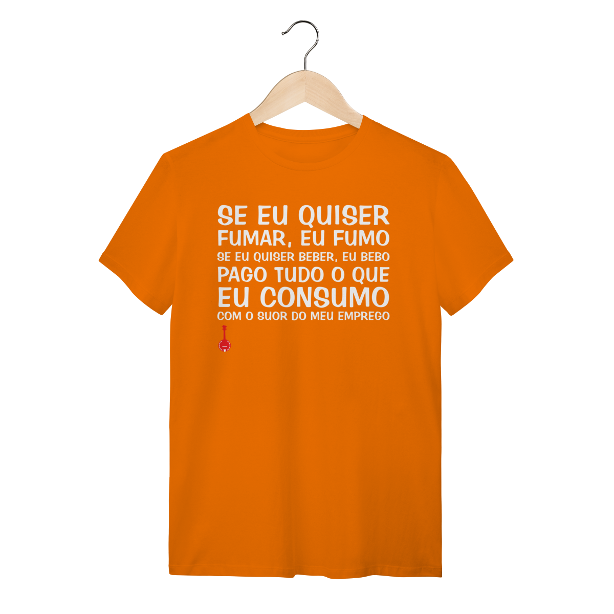 Nome do produto: Camiseta Se Eu Quiser Fumar Eu Fumo