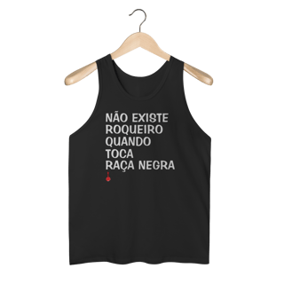 Regata Não Existe Roqueiro Quando Toca Raça Negra