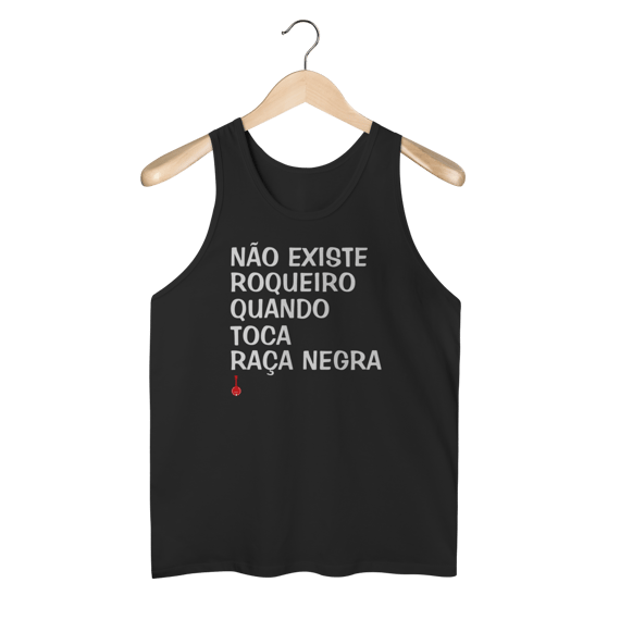 Regata Não Existe Roqueiro Quando Toca Raça Negra