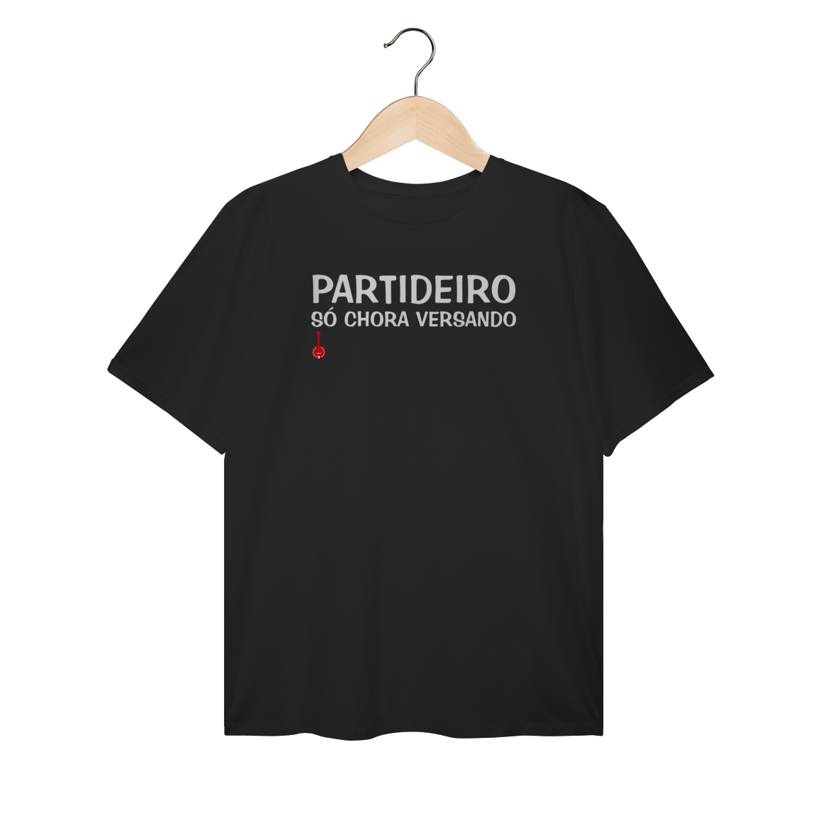 Camiseta Plus Size Partideiro Só Chora Versando