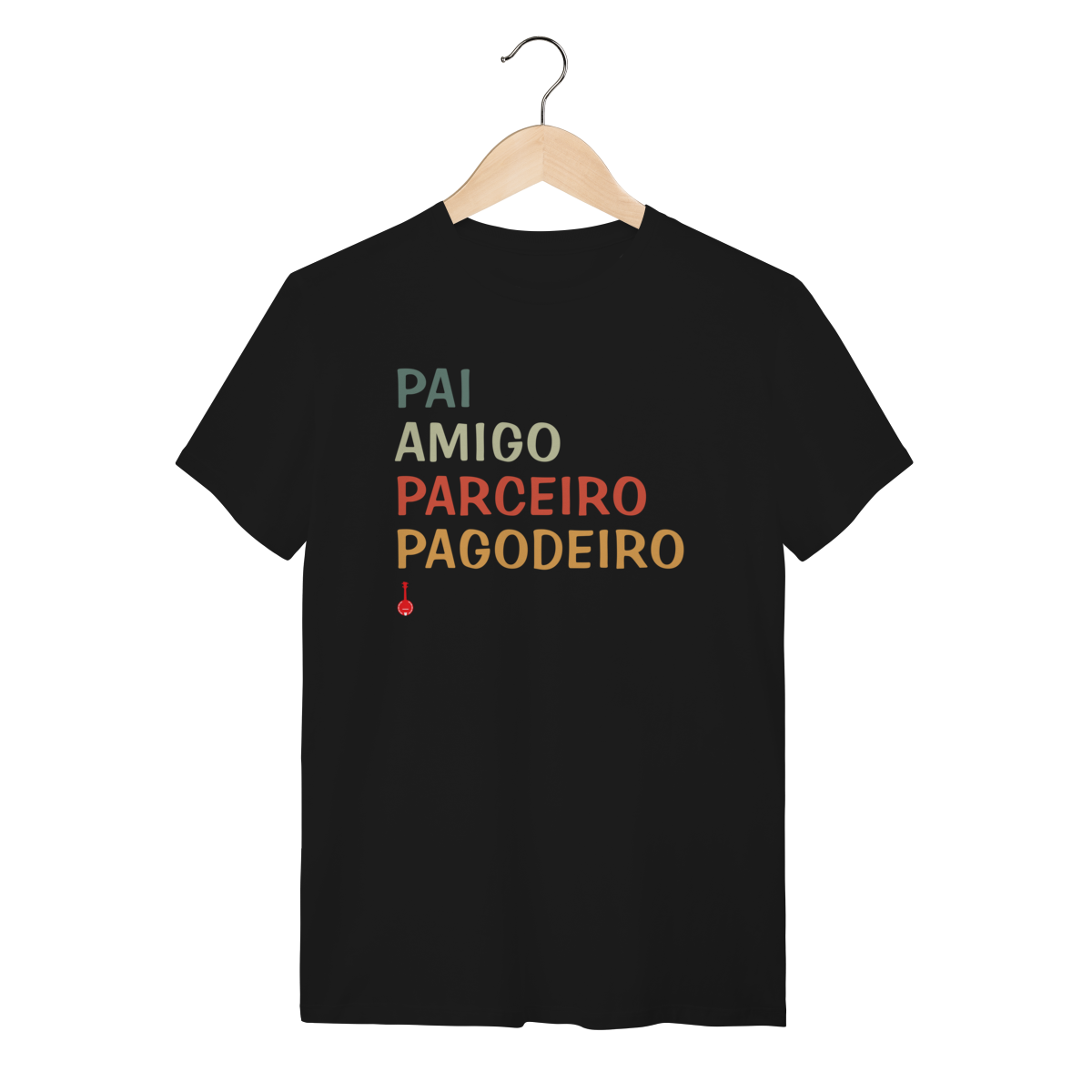 Camiseta Pai, Amigo, Parceiro e Pagodeiro