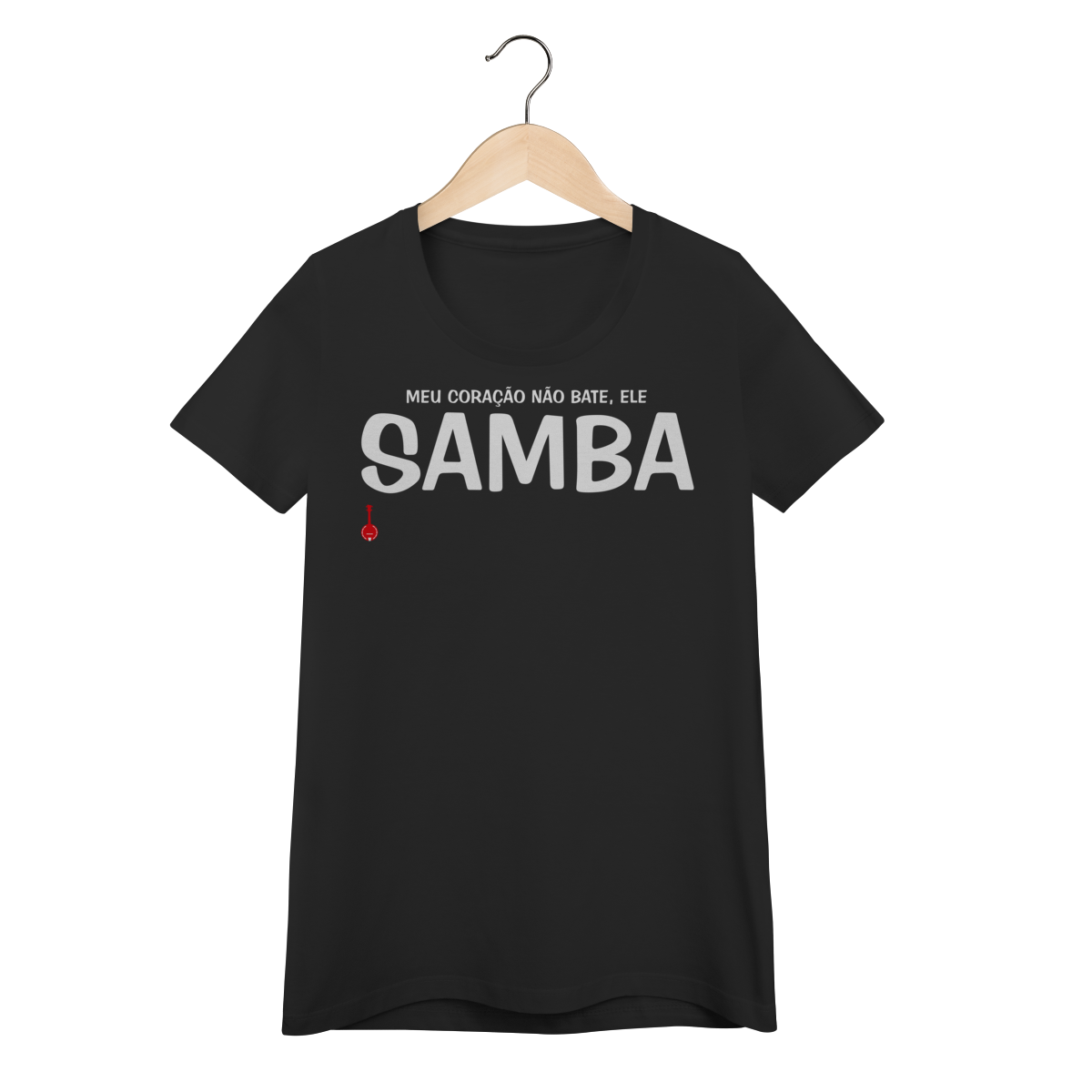 Baby Look Meu Coração Não Bate, Ele Samba