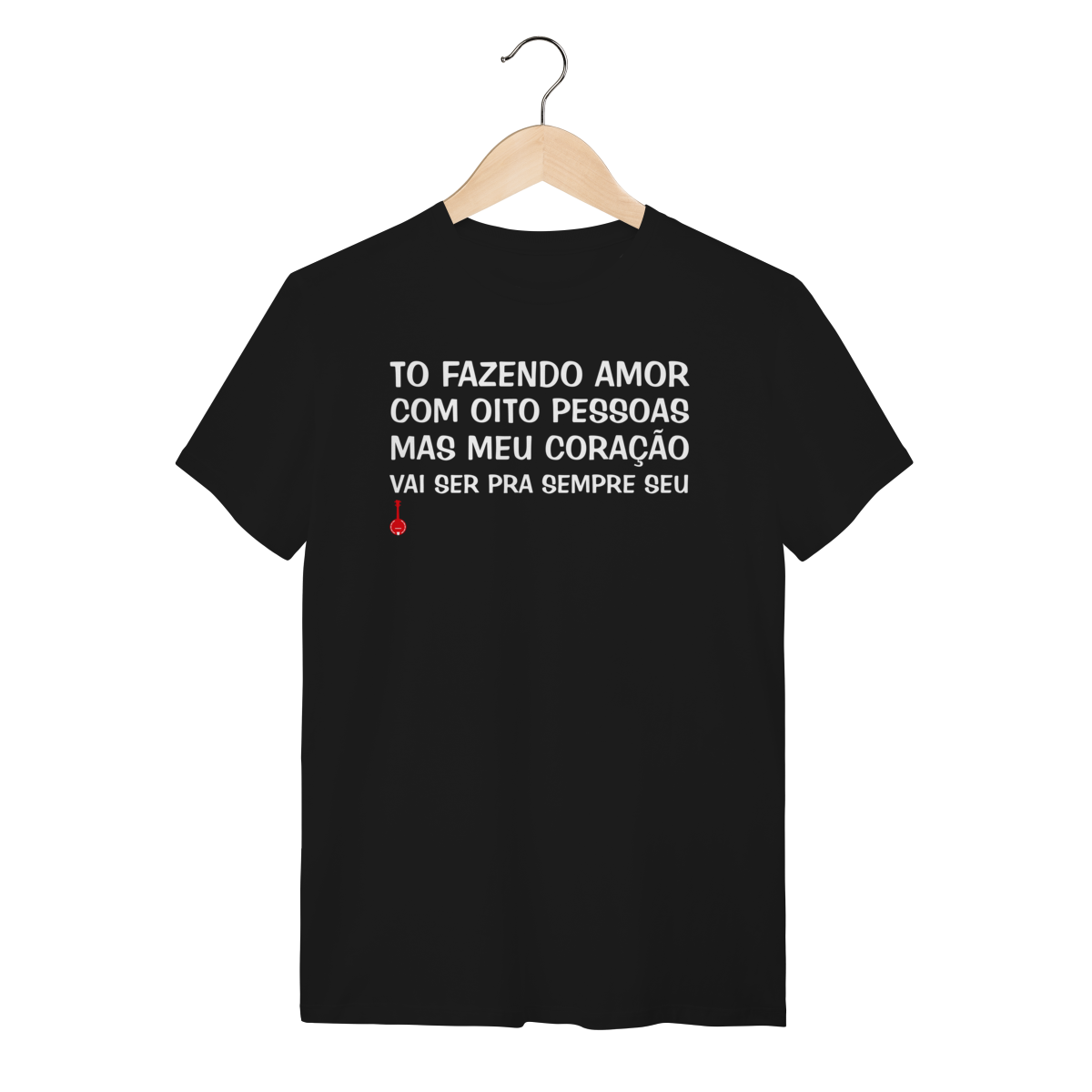Camiseta To Fazendo Amor com Oito Pessoas