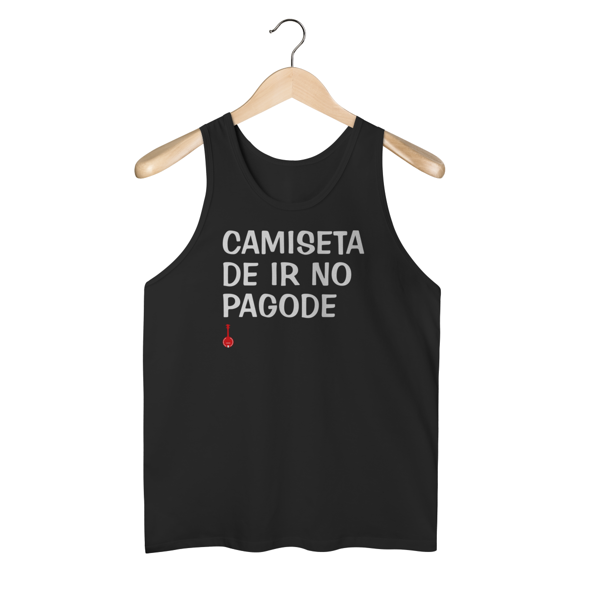Nome do produto: Regata - Camiseta de ir no Pagode