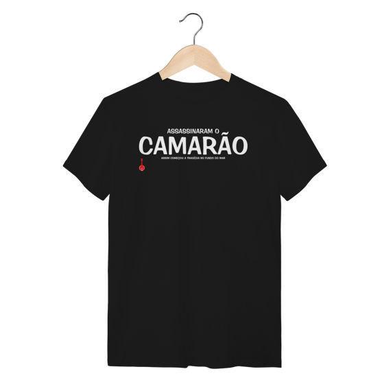Camiseta Assassinaram o Camarão