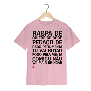 Nome do produto Camiseta Infantil Raspa de Chifre de Bode