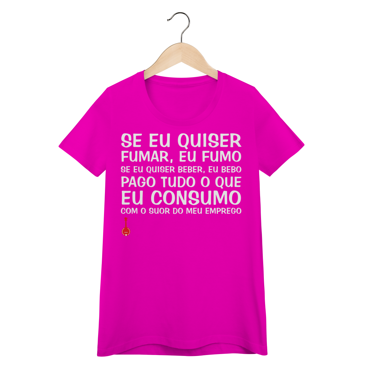 Nome do produto: Baby Look Se Eu Quiser Fumar Eu Fumo