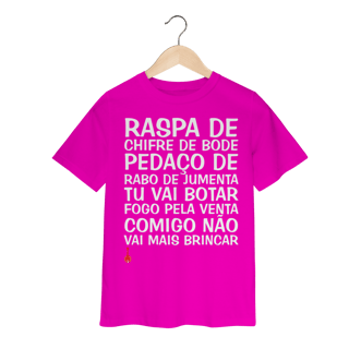 Nome do produto Camiseta Infantil Raspa de Chifre de Bode