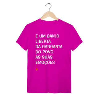 Nome do produto Camiseta Um Banjo Liberta