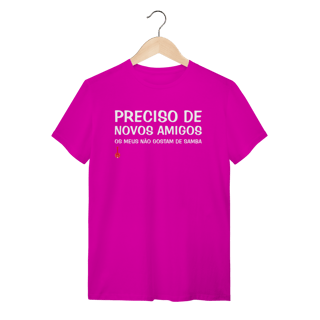 Nome do produto Camiseta Meus Amigos Não Gostam de Samba