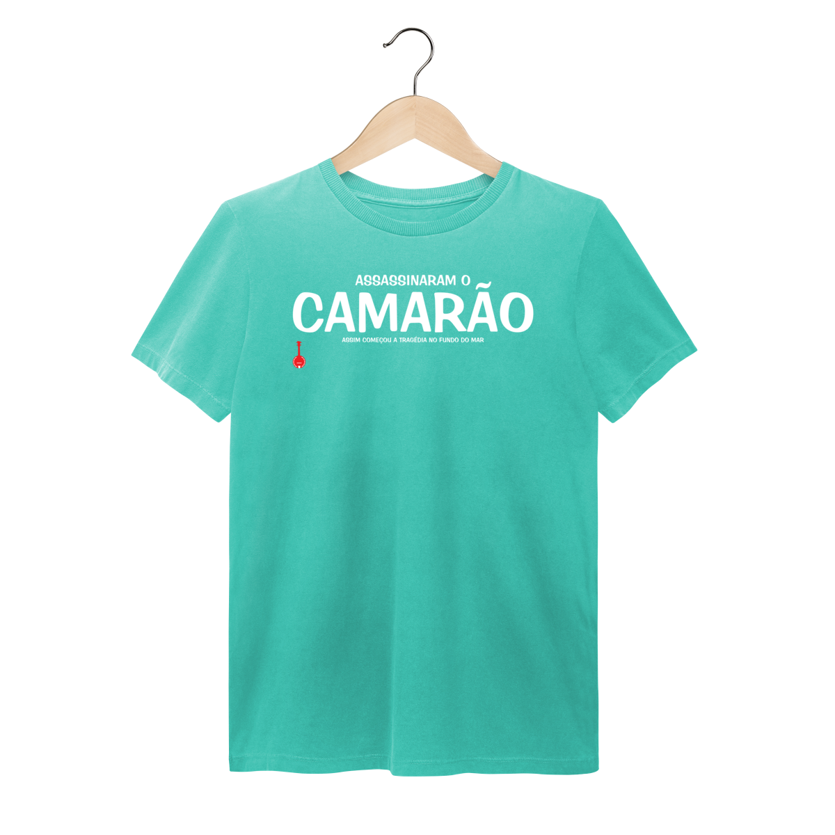 Nome do produto: Camiseta Assassinaram o Camarão - Estonada
