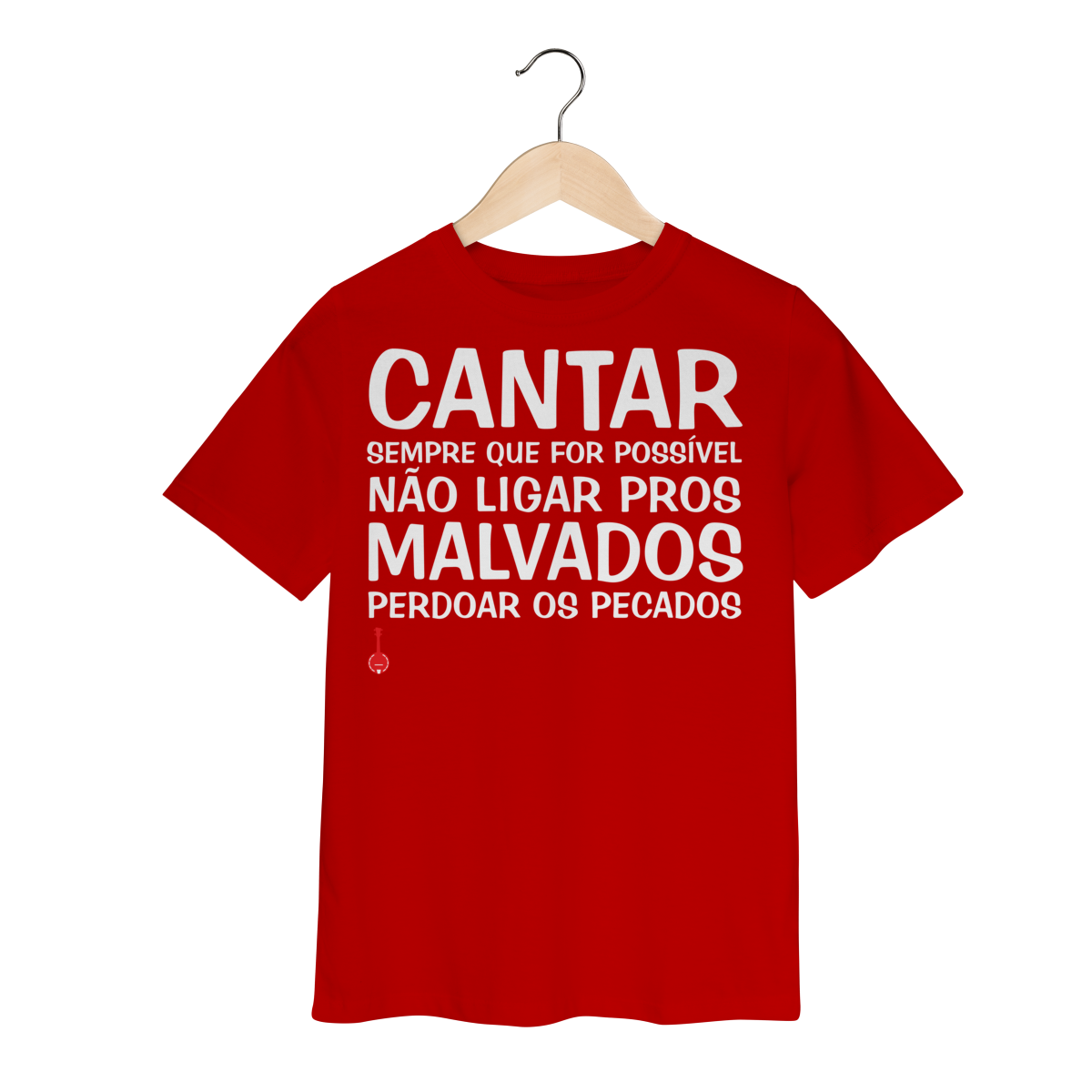 Camiseta Infantil Cantar Sempre Que For Possível