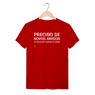 Nome do produto Camiseta Meus Amigos Não Gostam de Samba