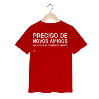 Nome do produto Camiseta Infantil Meus Amigos Não Gostam de Pagode