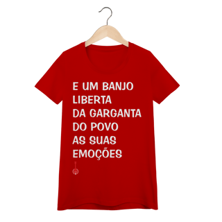 Nome do produto Baby Look Um Banjo Liberta