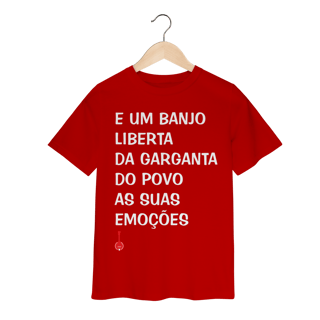 Nome do produto Camiseta Infantil Um Banjo Liberta