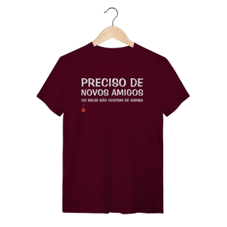 Nome do produto Camiseta Meus Amigos Não Gostam de Samba