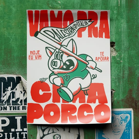 POSTER OLÊ OLÁ - VAMO PRA CIMA PORCO - 2025