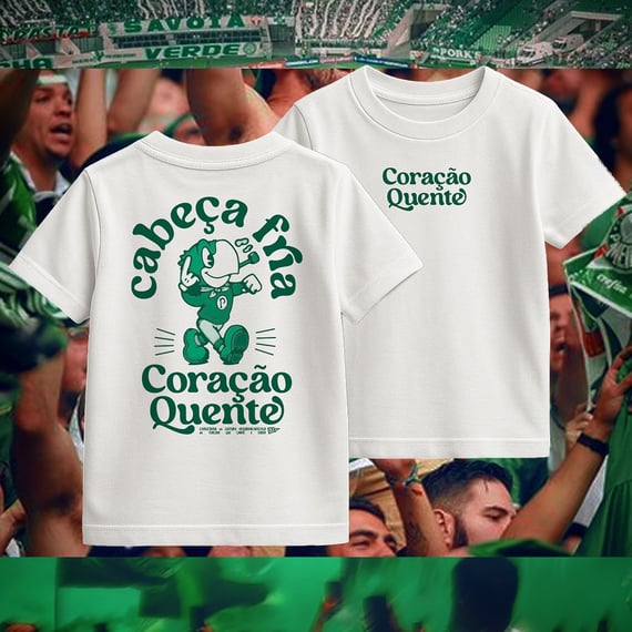 Camiseta Infantil_Juvenil Cabeça Fria [10 - 14]