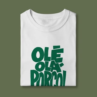Nome do produto  Camiseta Infantil_Juvenil Olê Olá Porco [2 - 8 - frente]