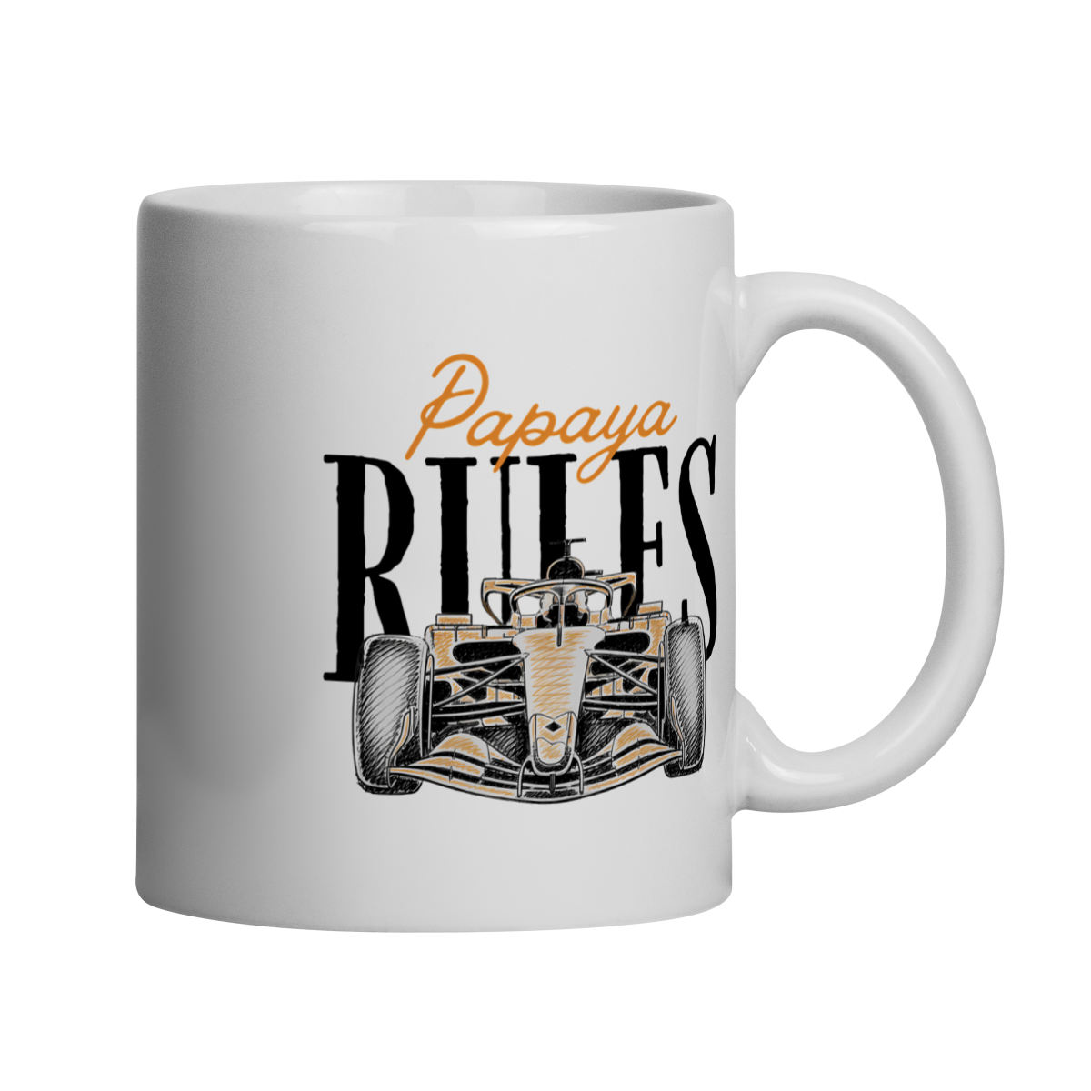 Nome do produto: Caneca Papaya Rules