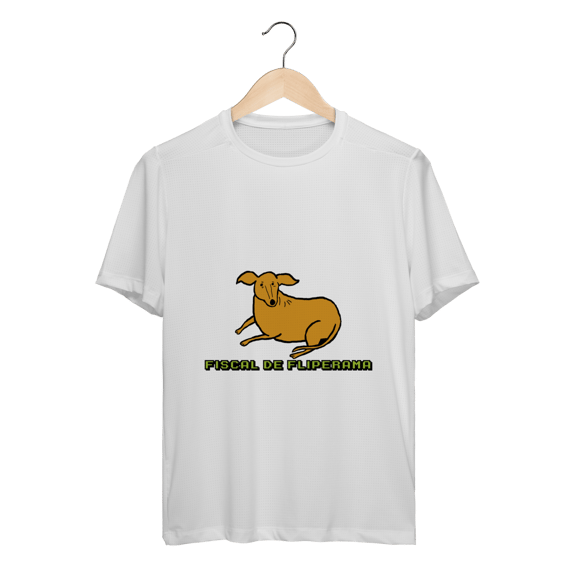 Camiseta Esportiva Fiscal de Fliperama