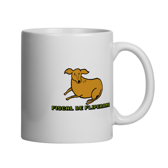 Caneca Fiscal de Fliperama