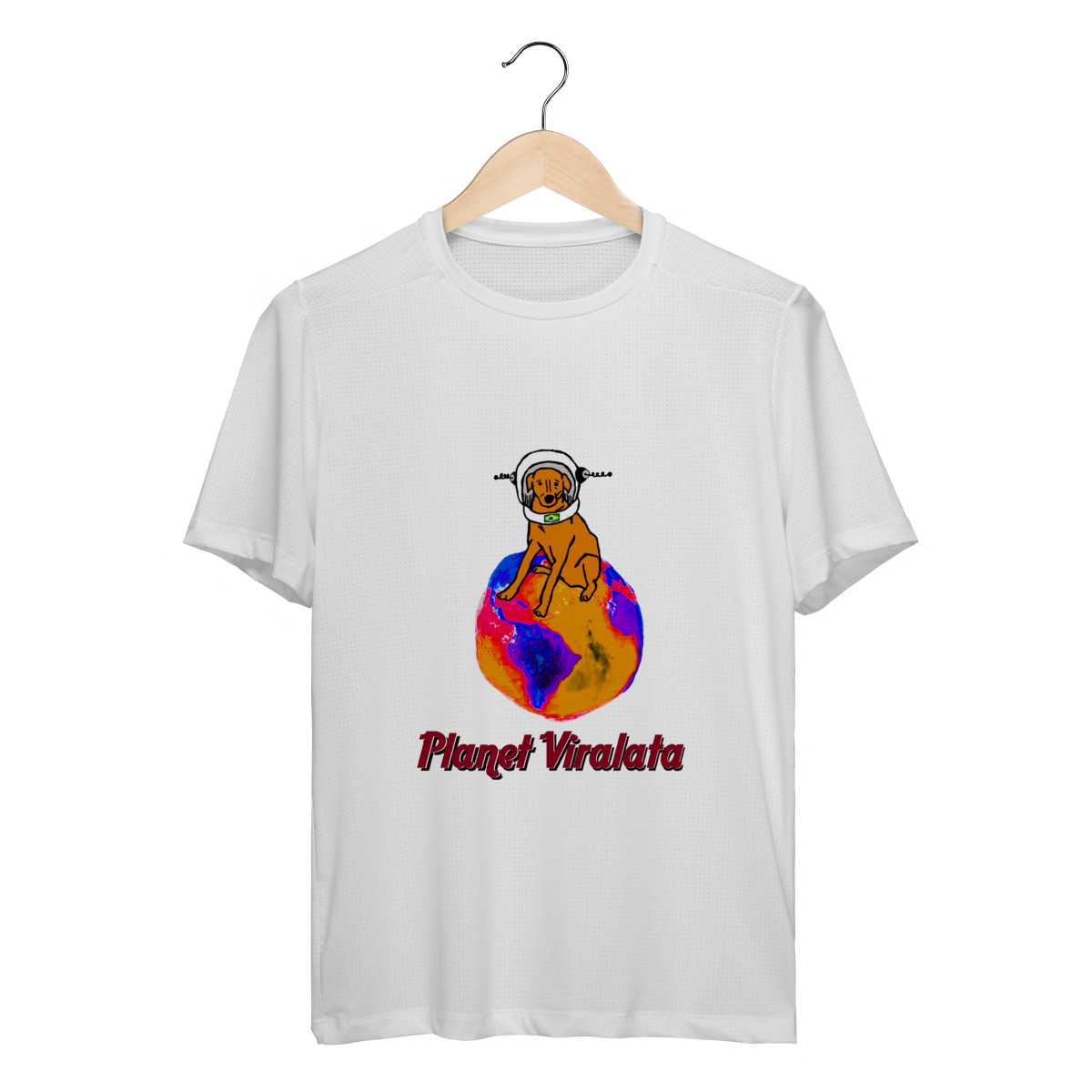 Nome do produto: Camiseta Esportiva Planet Viralata