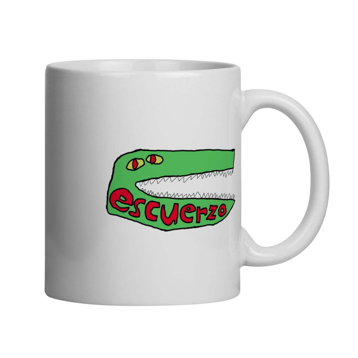 Nome do produto: Caneca Jacaré Escuerzo