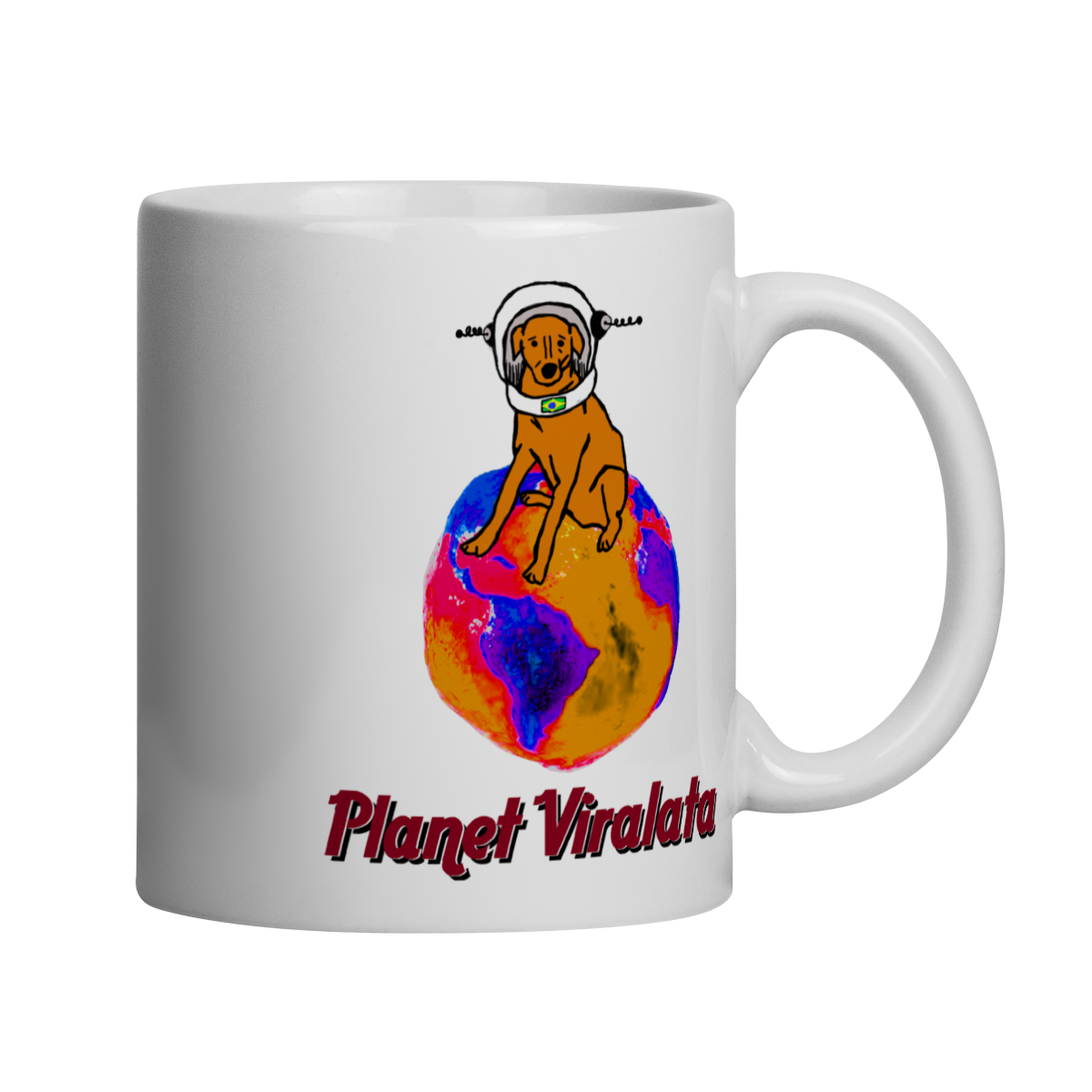 Nome do produto: Caneca Planet Viralata