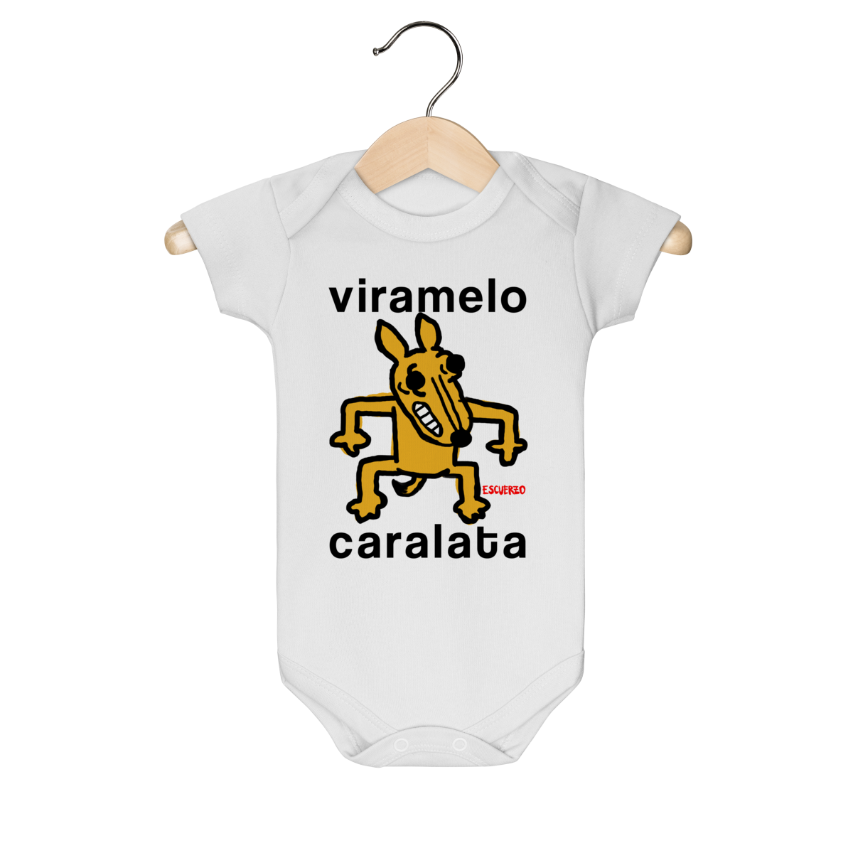 Nome do produto: Body Infantil Viramelo Caralata