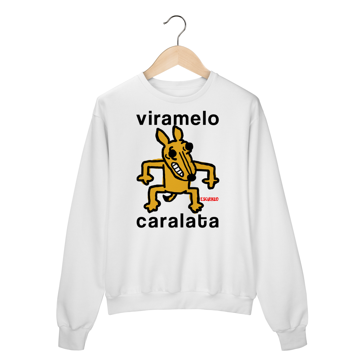 Nome do produto: Moletom Viramelo Caralata