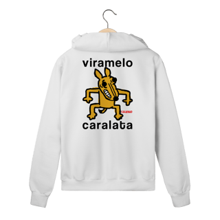 Moletom com Zíper Viramelo Caralata