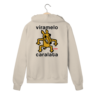 Nome do produto Moletom com Zíper Viramelo Caralata