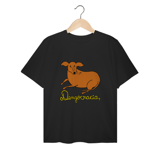 Plus Size Camiseta Dengocracia