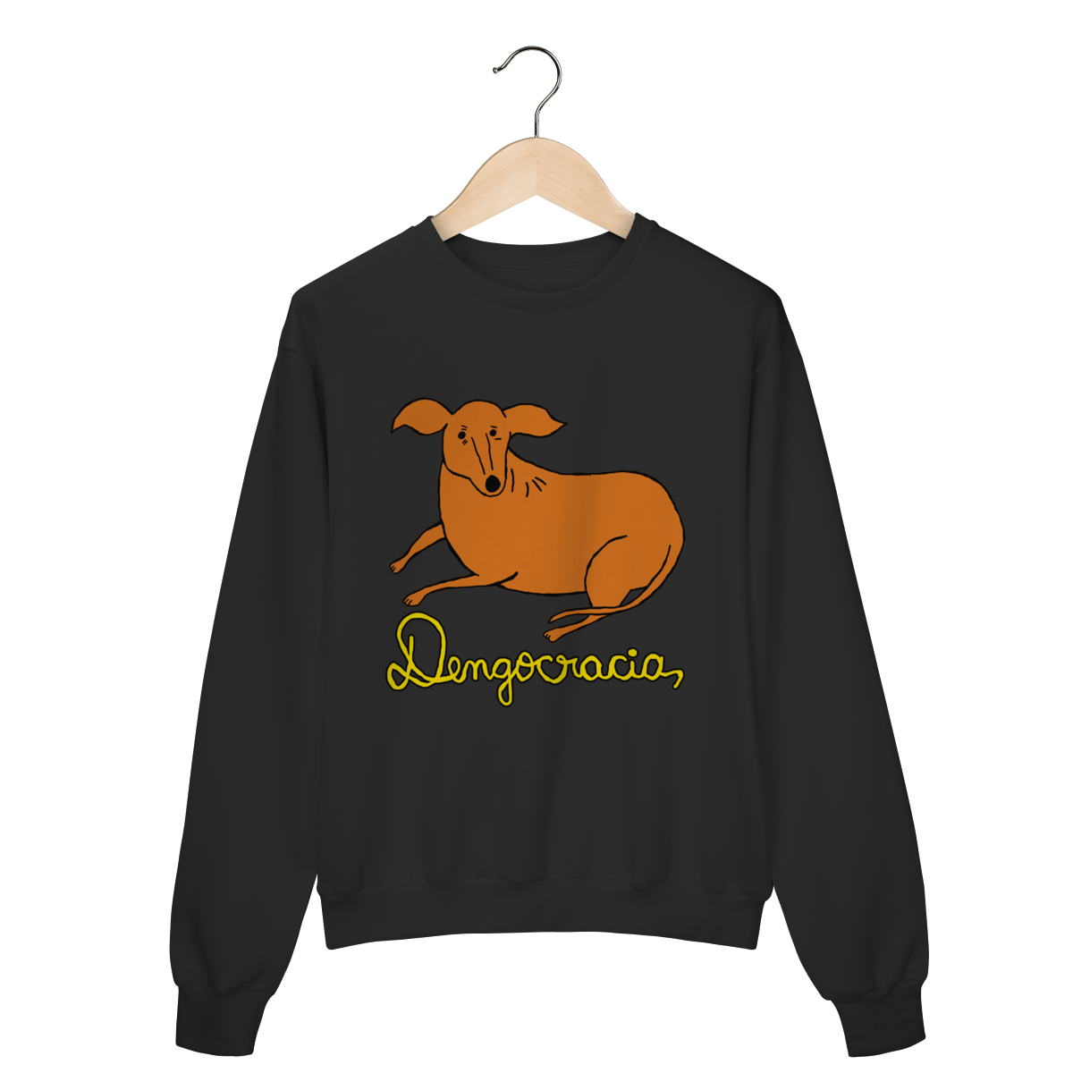 Nome do produto: Moletom Dengocracia