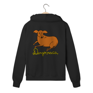 Nome do produto Moletom com Zíper Dengocracia