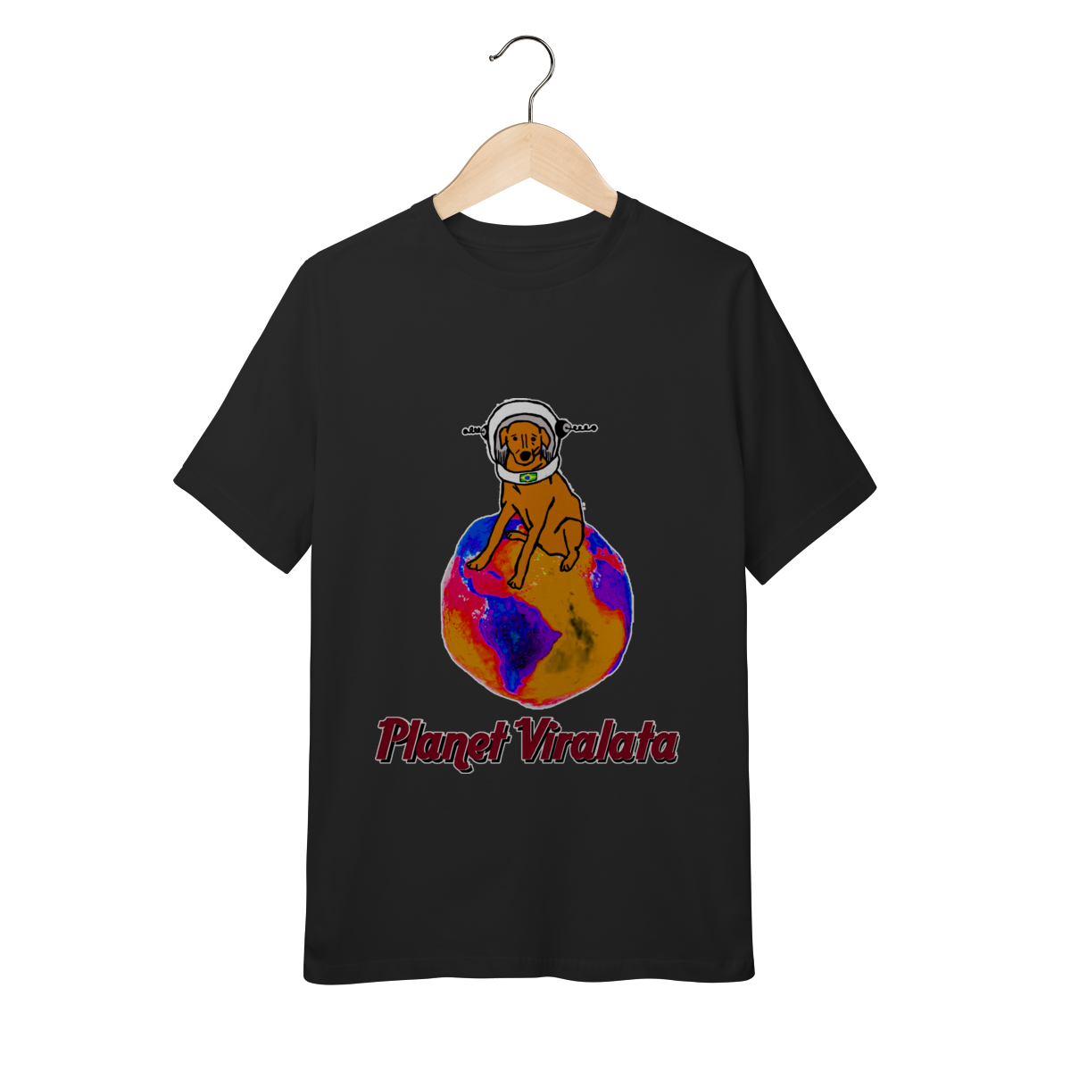 Nome do produto: Camiseta Infantil Planet Viralata