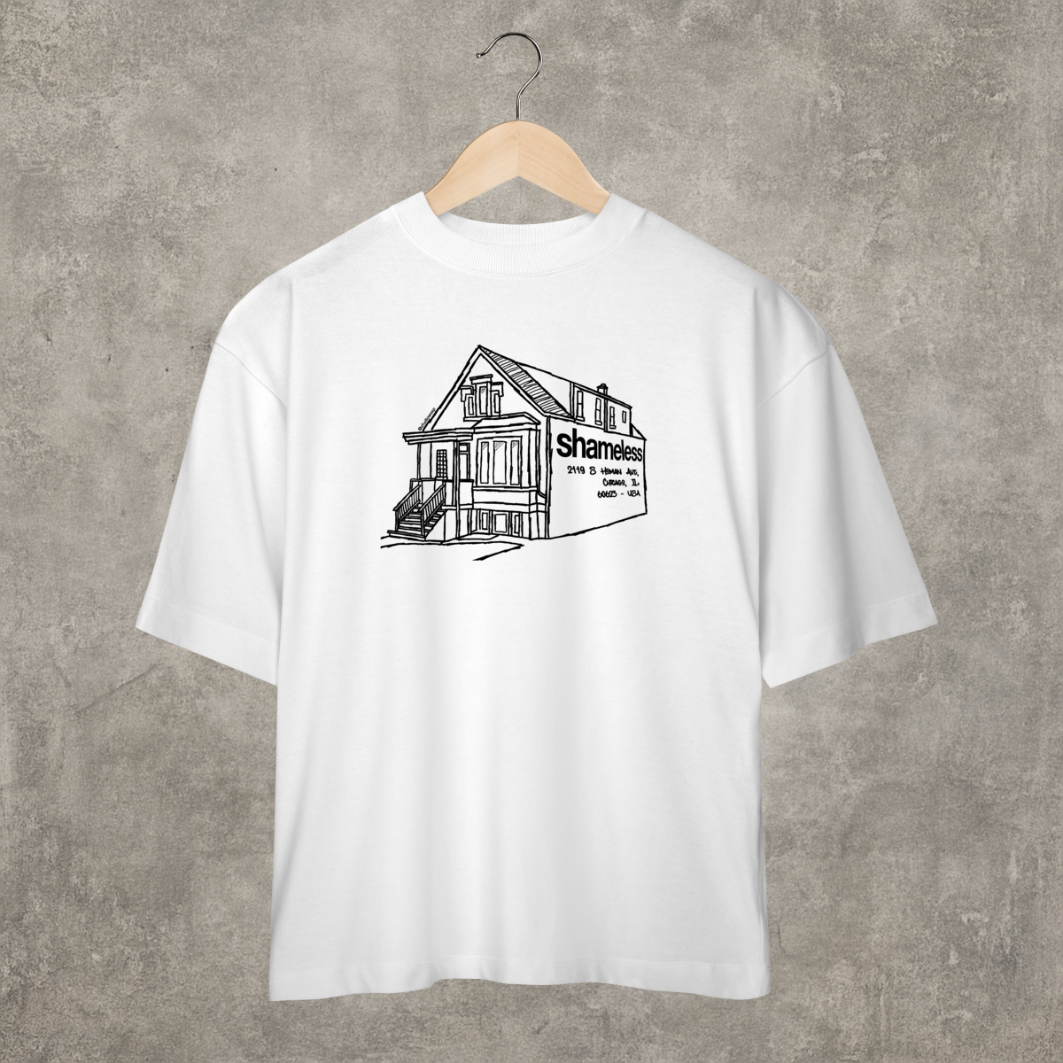 Nome do produto: Camiseta UNISSEX Oversized \