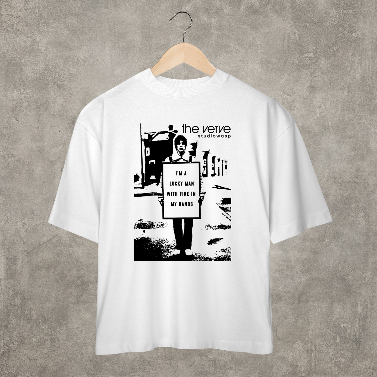 Nome do produto: Camiseta UNISSEX Oversized \
