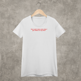 Nome do produto Camiseta Baby Look 